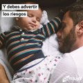 Dormir con tu bebé puede ser muy peligroso