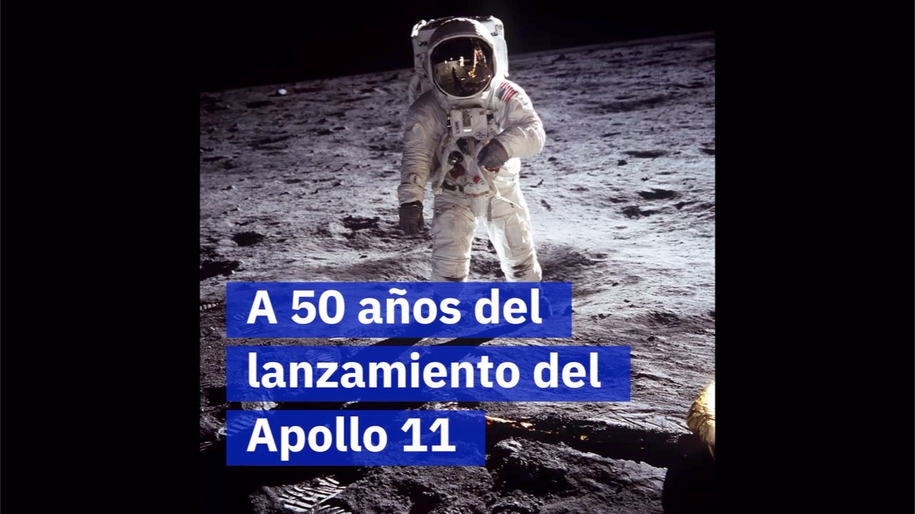 A 50 años del lanzamiento del Apollo 11