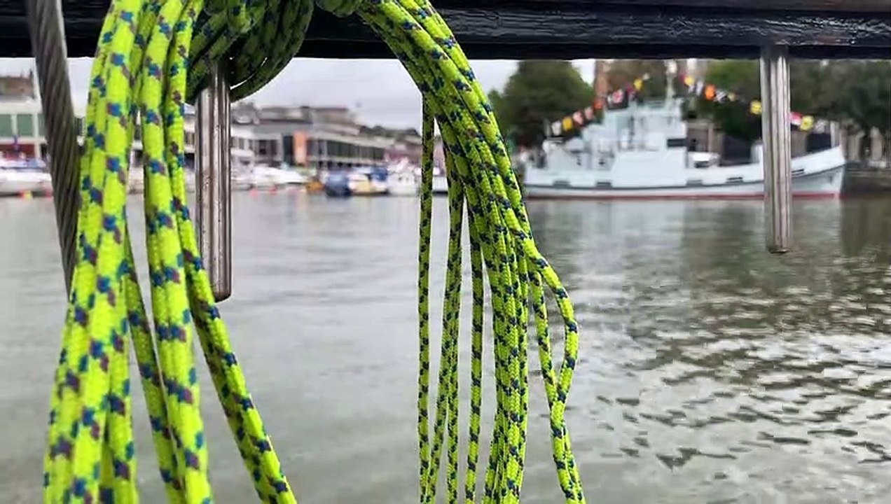 Tall Ships arrive for Bristol's Harbour Fest!