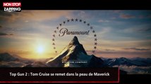 Top Gun 2 : Tom Cruise se remet dans la peau de Maverick (vidéo)