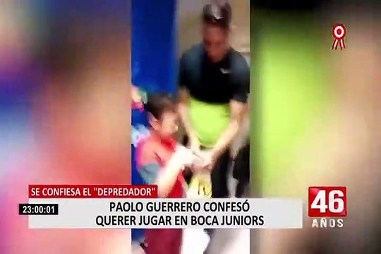 Paolo Guerrero confesó que le gustaría jugar en Boca Juniors