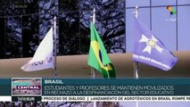 Brasil: estudiantes convocan a mega marcha para el 13 de agosto