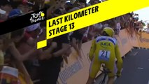Last kilometer / Flamme rouge - Étape 13 / Stage 13 - Tour de France 2019