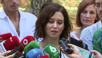Ayuso ve desbloqueo de Murcia como "paso adelante" para Madrid