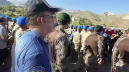 Pençe Harekatı şehidine uğurlama töreni