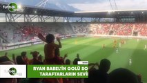 Ryan Babel'in golü sonrası taraftarların sevinci