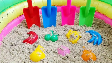 Play with Rainbow Toys and sing Kids Nursery rhymes Songs