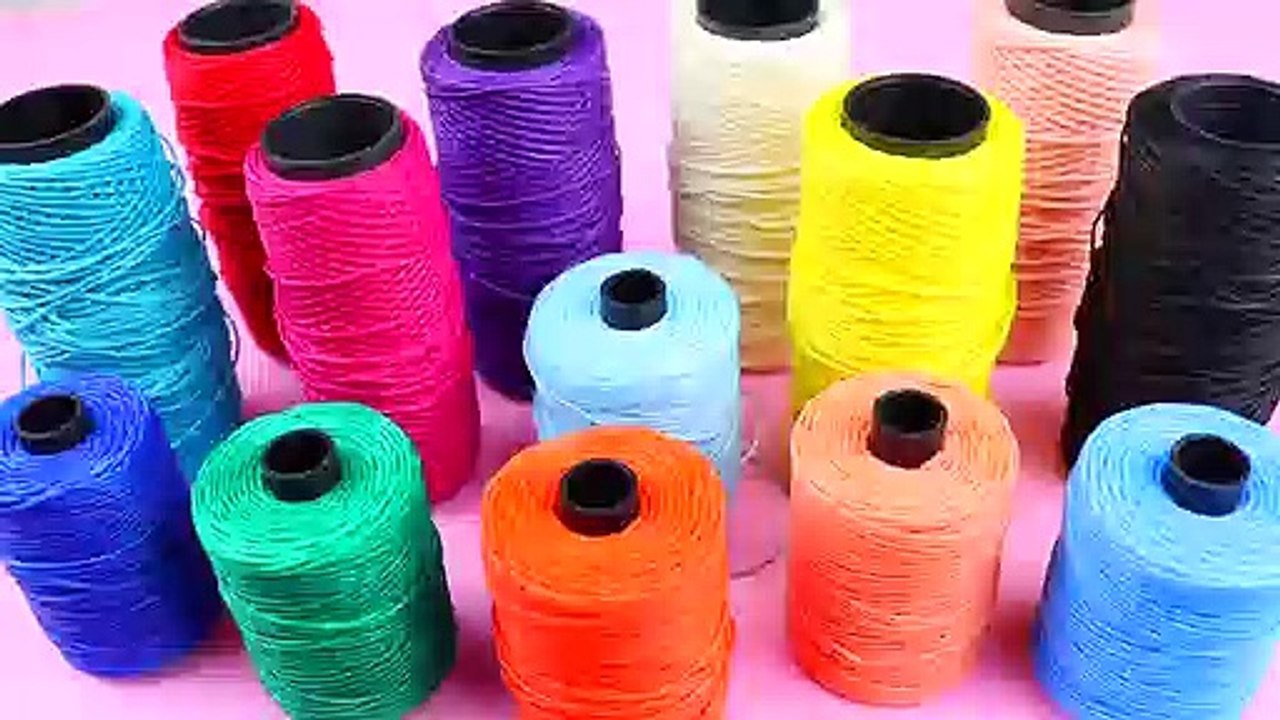 اصنع اجمل اسورة باقل الامكانيات بالالوان التي تفضلها