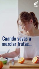 Batido a base de avena y papaya