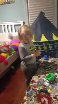 Quand ta maman te fait la peur de ta vie... Pauvre enfant