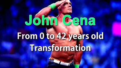 JOHN CENA TRANSFORMATION | FROM 0 TO 42 YEARS OLD | 2019