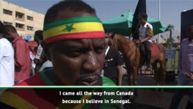 Fans in party mood ahead of AFCON final