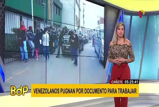 Cañete: cientos de extranjeros solicitan antecedentes policiales