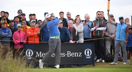 The Open Championship: JB Holmes, Shane Lowry Share Lead After Round Two