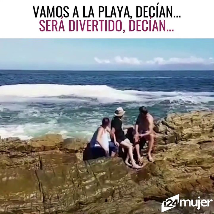 Vamos a la playa, decían...