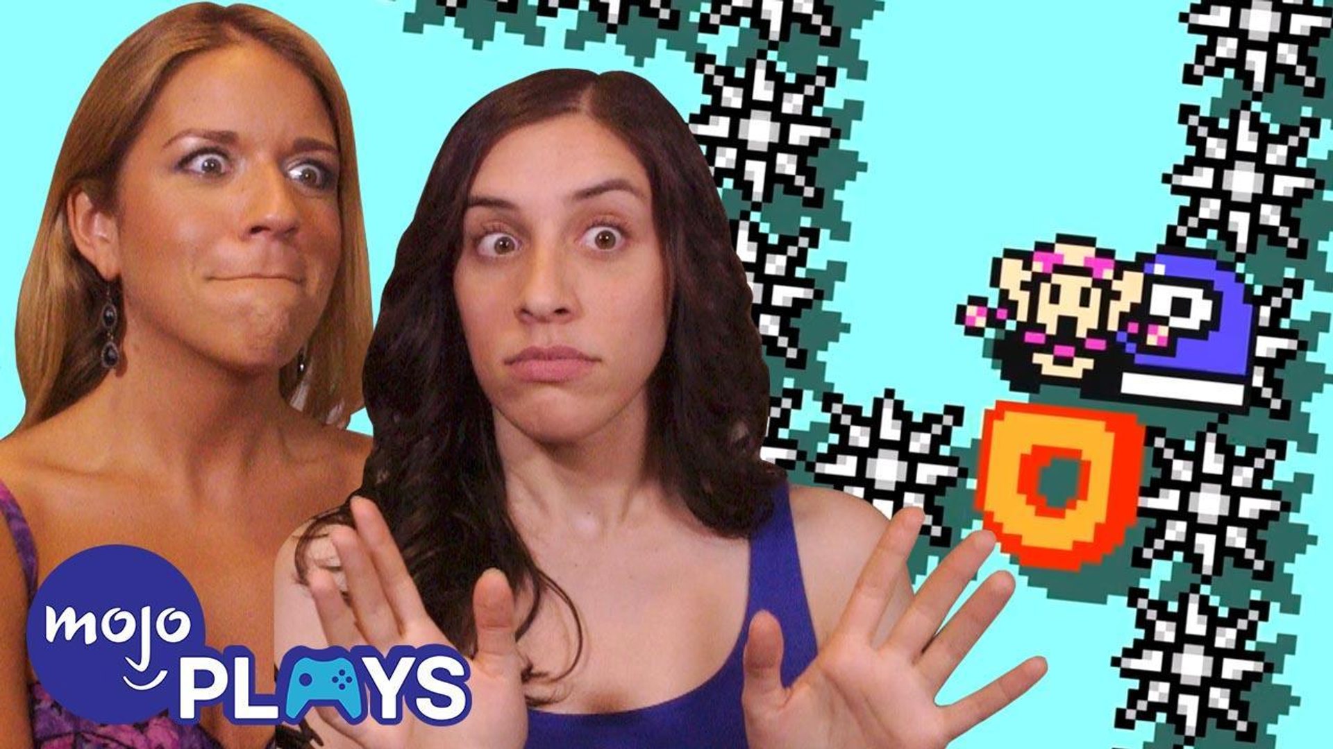 ⁣WatchMojo Lady Loses It Playing Super Mario Maker 2
