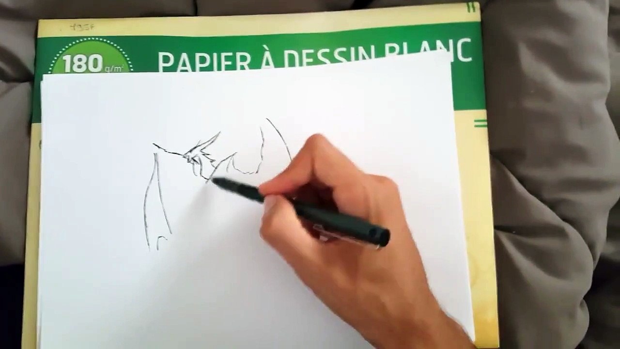Dessin - Bahamut FFVIII