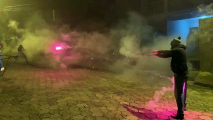 Fireworks Between Friends