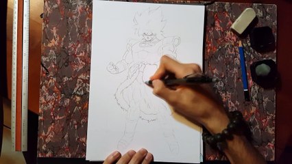 Drawing Broly - Dragon Ball Super 2018