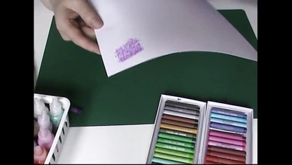 Test - Pastels aquarelles de chez Action (Avis) - Scrapbooking