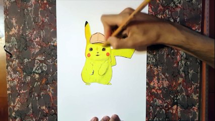 Dessiner Detective Pikachu - Pokemon