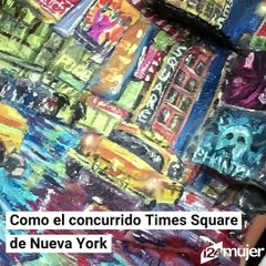 Impresionante estudiante de arte y diseño hace arte facial