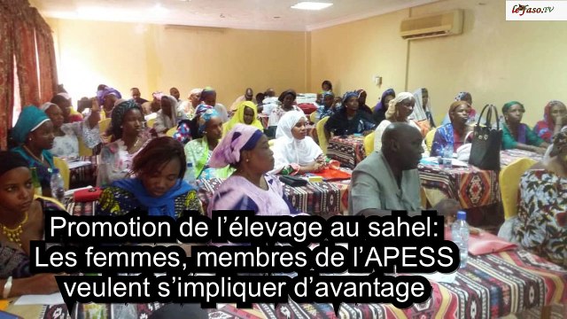 Association pour la promotion de l’élevage au Sahel et en savane (APESS) Des espaces de concertation des femmes mis en place