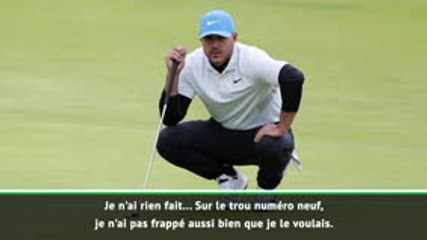British Open - Koepka : "Trouver ce qui ne va pas..."