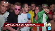 Réactions à Alger après la victoire de l'Algérie en Coupe d'Afrique des nations (1-0)