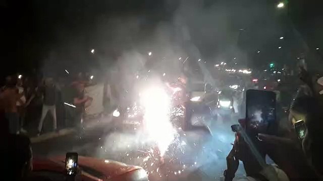 Scènes de liesse à Avignon après la victoire de l'Algérie à la CAN