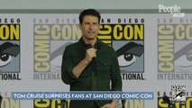 Tom Cruise Surprises Fans at Comic-Con and Debuts the First Trailer for 'Top Gun: Maverick'