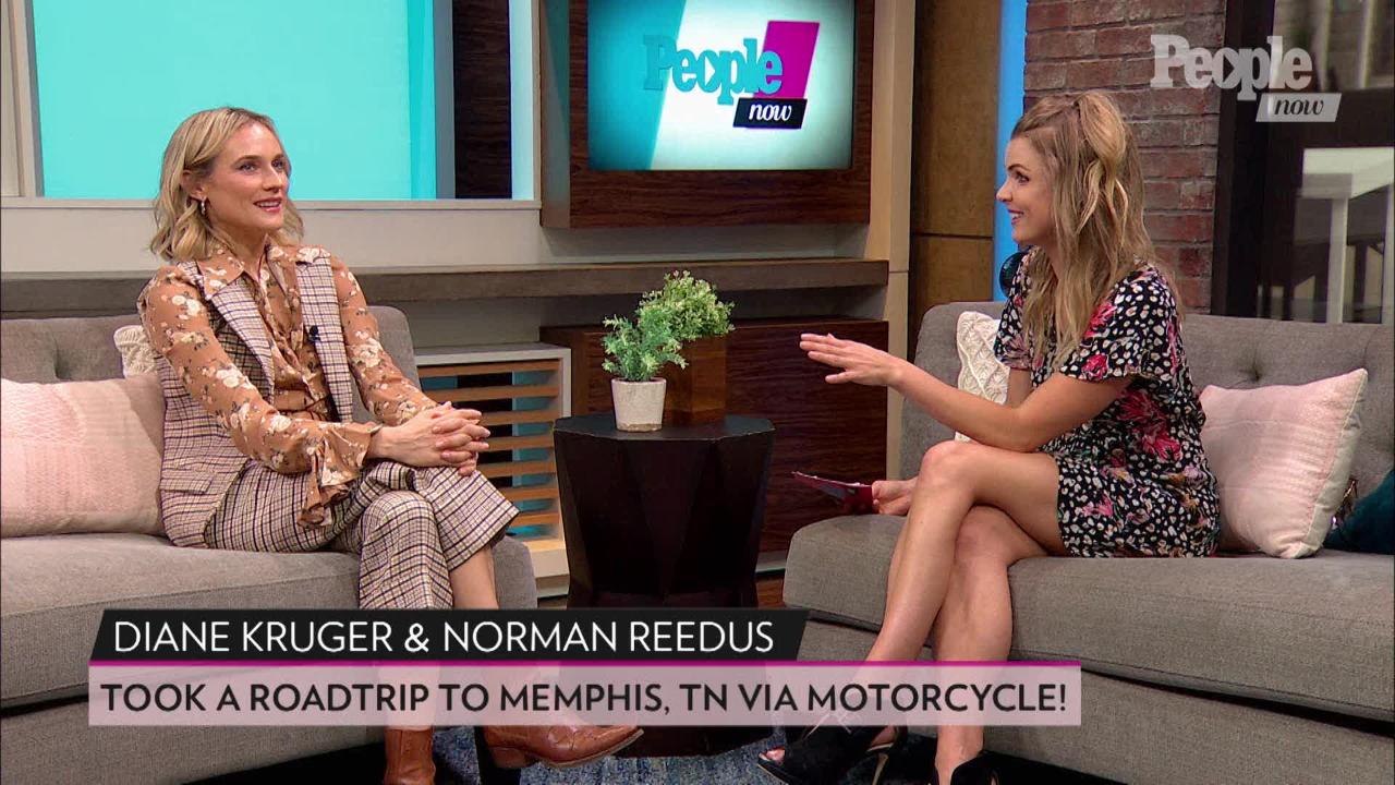 Diane Kruger and Partner Norman Reedus Take 'Ba...