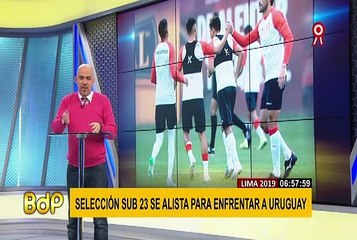 Скачать видео: Selección Peruana de Fútbol Sub 23 se alista para los juegos Panamericanos