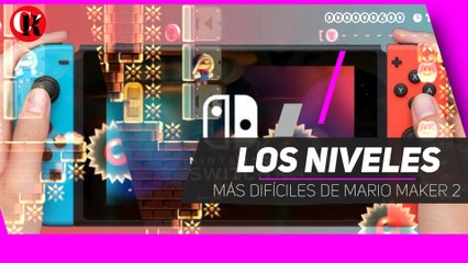 Los niveles más difíciles de Mario Maker 2