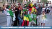 Marseille : les supporters algériens en liesse après la victoire de leur équipe en finale de la CAN