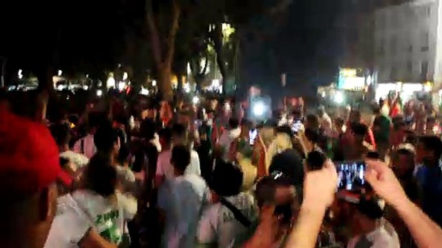 fête des supporters à Mâcon juillet 2019 lors de la victoire d'Algérie en finale de Coupe d'Afrique des Nations(2)