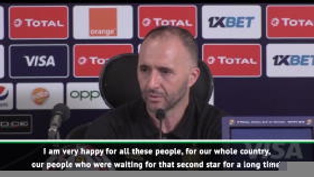 Belmadi hails 'unbelievable' Algeria win