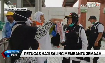 Petugas Haji Antar Negara Saling Membantu Jemaah