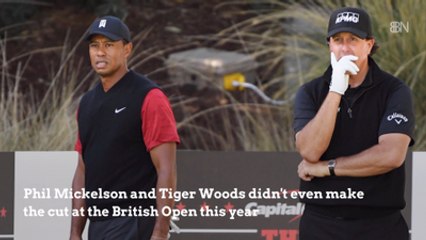 British Open Shocker: Tiger And Phil Miss The Cut