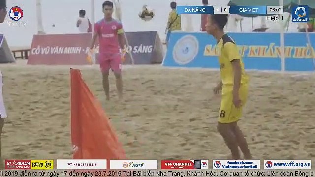 TRỰC TIẾP | Đà Nẵng - Gia Việt | Giải bóng đá Bãi biển Vô địch Quốc gia | VFF Channel