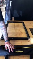 How to install a Honeycrate onto a 2X4 Sourcemaker Blanket Light Frame