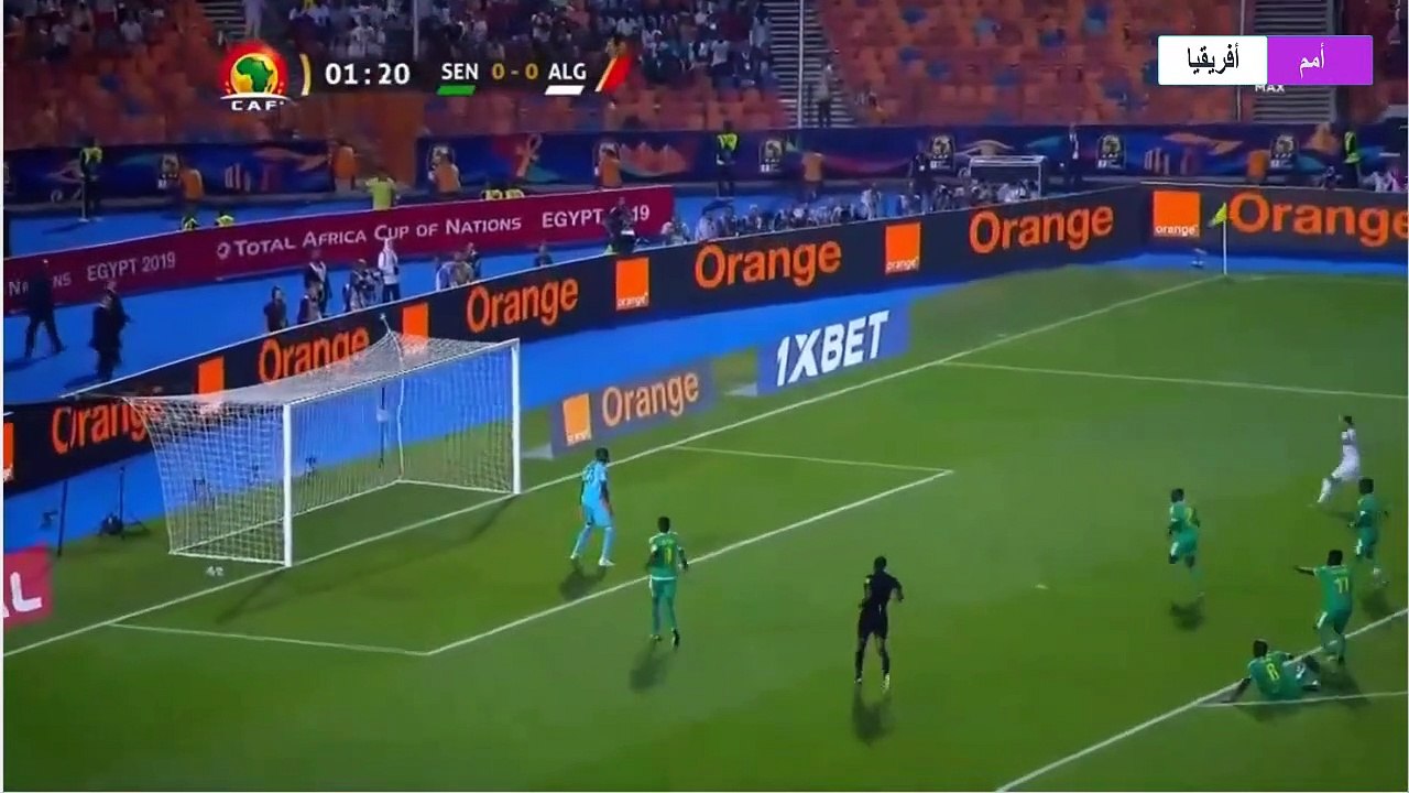 ملخص مباراة الجزائر والسنغال 1-0  HD