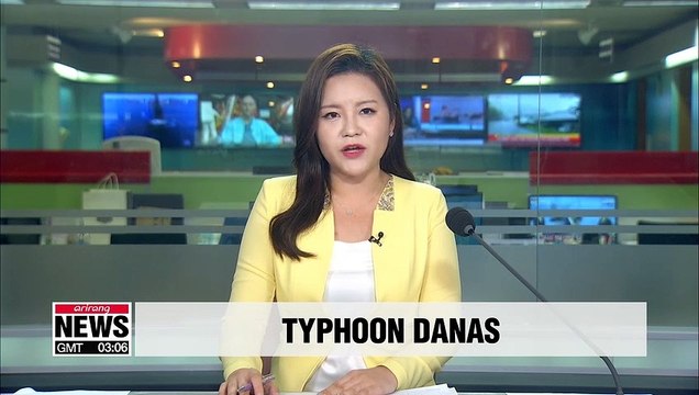 Typhoon Danas hits southern parts of Korea with torrential rain, strong winds