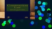 [MOST WISHED]  Construction Law