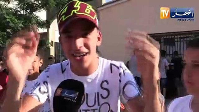 غليزان: كاميرا النهار ترصد اجواء من الفرحة بعد ظهور نتائج شهادة البكالوريا