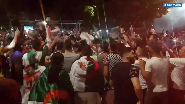 Victoire de l'Algérie à la CAN : la fête place de la République à Dijon