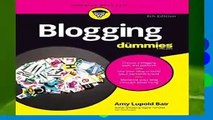 Blogging For Dummies (For Dummies (Computer/Tech))