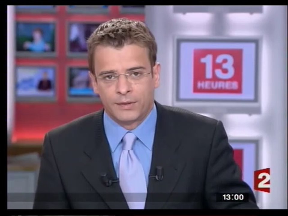 France 2 - 3 Août 2007 - Teaser, JT 13H (David Boéri), coming-next, jingle pub