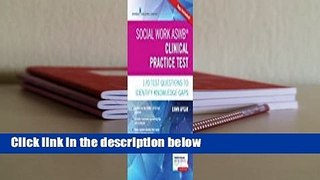 About For Books  Social Work Aswb Clinical Practice Test: 170 Questions to Identify Knowledge Gaps