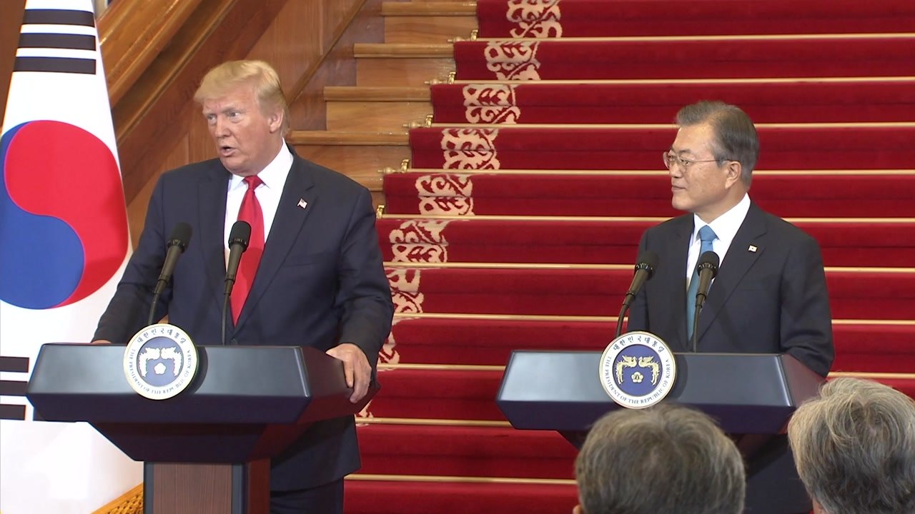 靑 "문재인 대통령, 트럼프에 '한일 갈등' 관심 요청" / YTN